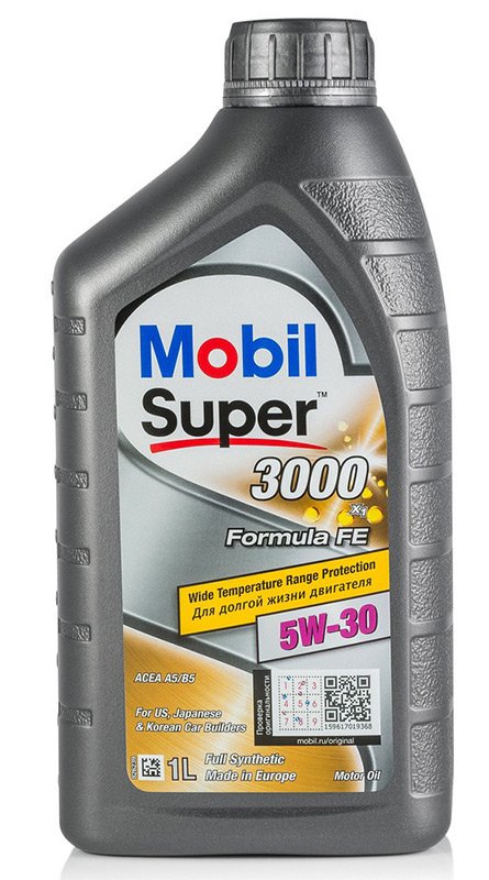 Моторное масло Mobil 1 Super 3000 Formula FE 5W-30 1 л