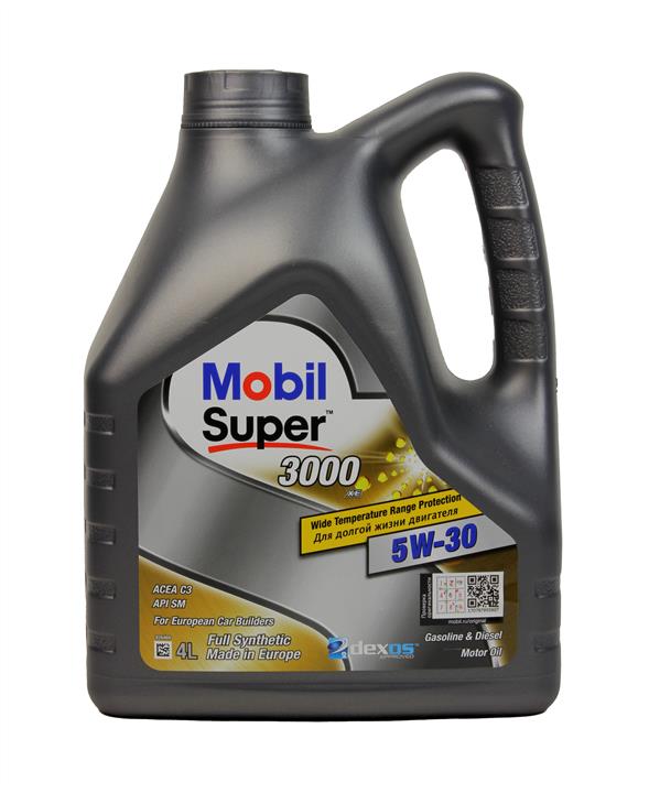 Моторное масло Mobil 1 Super 3000 XE 5W-30 4 л