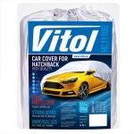 Чехол-тент для автомобиля Vitol HC11106 размер XL Hatchback серый (HC11106 XL (12))