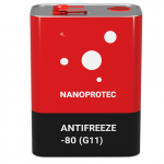Антифриз Nanoprotec Antifreeze -80 (G11) 4 л