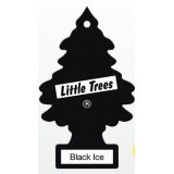 Ароматизатор воздуха Little Trees "Черный лёд"