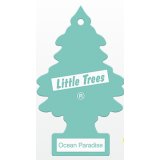 Ароматизатор повітря Little Trees "Океанічний рай" листик