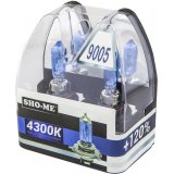 Галогенная лампа Sho-Me 9005(HB3) 4300K +120 (2 шт.)