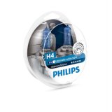 Галогенні автолампи Philips Diamond Vision H4 55/60W (5000K) (2 шт.)