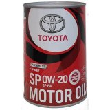 Моторное масло Toyota Motor Oil SP 0W-20 1 л