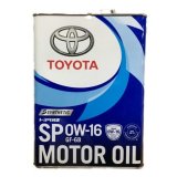 Моторное масло Toyota Motor Oil SP 0W-16 4 л