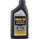 Моторное масло Toyota Motor Oil 0W-16 0,95 л