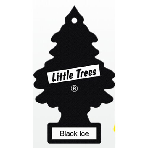 Ароматизатор воздуха Little Trees "Черный лёд"
