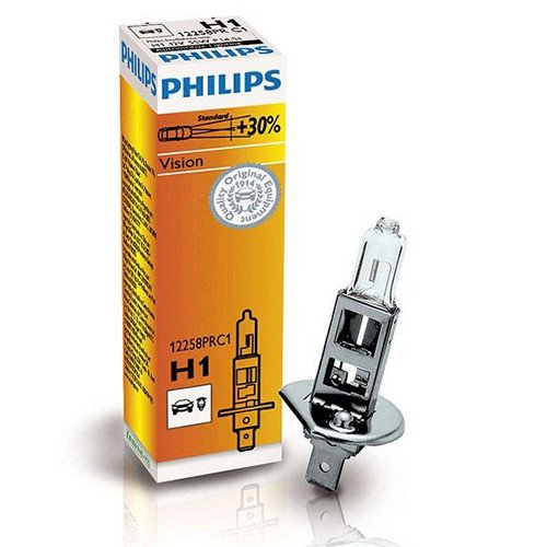 Галогенна автолампа Philips Vision H1 55W (4000K)