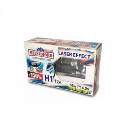 Галогенні автолампи Mitsumoro H1 55w +150 laser effect (2 шт.)