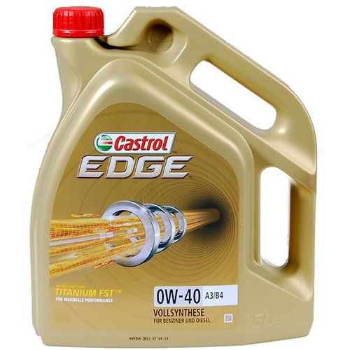 Моторное масло Castrol EDGE Titanium FST 0W-40 A3/B4 4 л