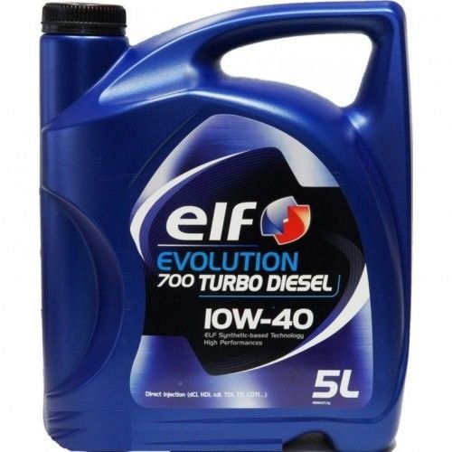 Моторное масло Elf Evolution 700 Turbo Diesel 10W-40 5 л