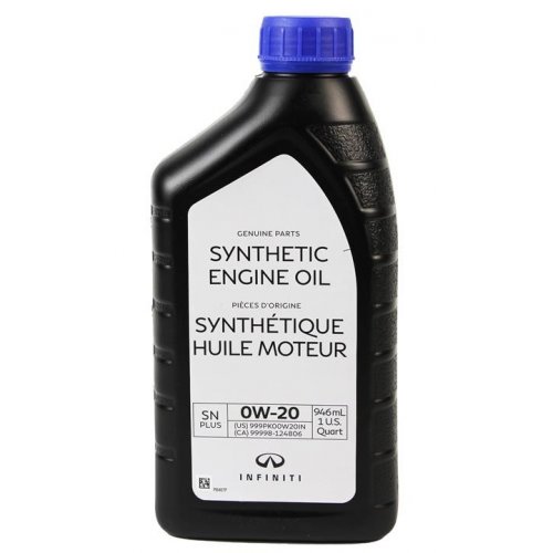Моторное масло Infiniti Motor Oil 0W-20 0.95 л