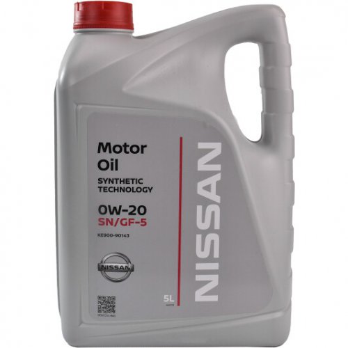 Моторное масло Nissan Motor Oil 0W-20 5 л