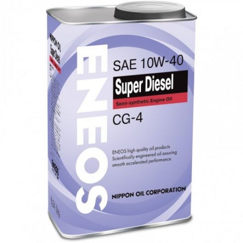 Моторное масло Eneos Super Diesel CG-4 10W-40 0,94 л