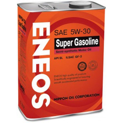 Моторное масло Eneos Super Gasoline SL 5W-30 4 л