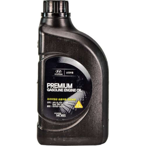 Моторное масло Mobis Premium Gasoline SL 5W-20 1 л