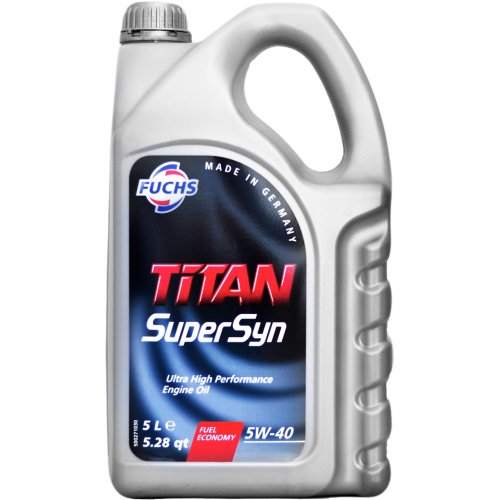 Моторное масло Fuchs Titan Supersyn 5W-40 5 л