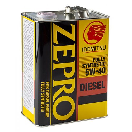 Моторное масло Idemitsu Zepro Diesel Fully Synthetic CF 5W-40 4 л