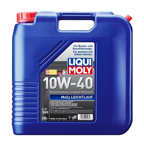 Моторное масло Liqui Moly MoS2 Leichtlauf 10W-40 20 л