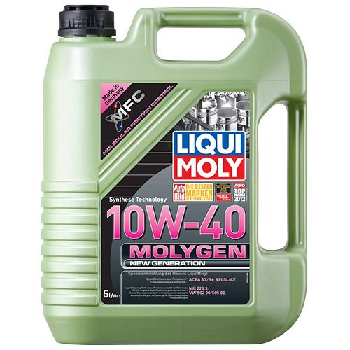 Моторное масло Liqui Moly Molygen New Generation 10W-40 5 л