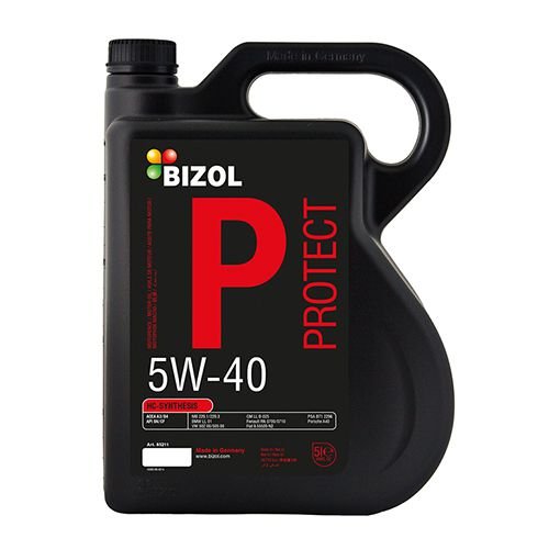 Моторное масло Bizol Protect 5W-40 5 л