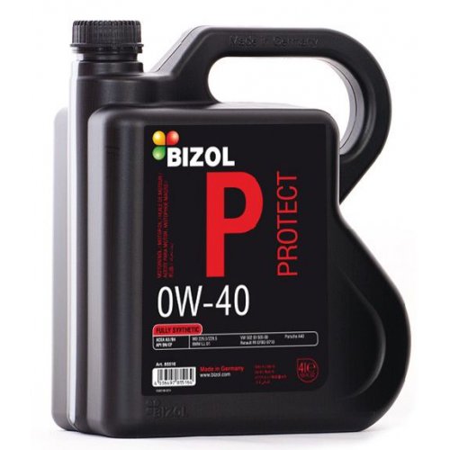 Моторное масло Bizol Protect 0W-40 4 л