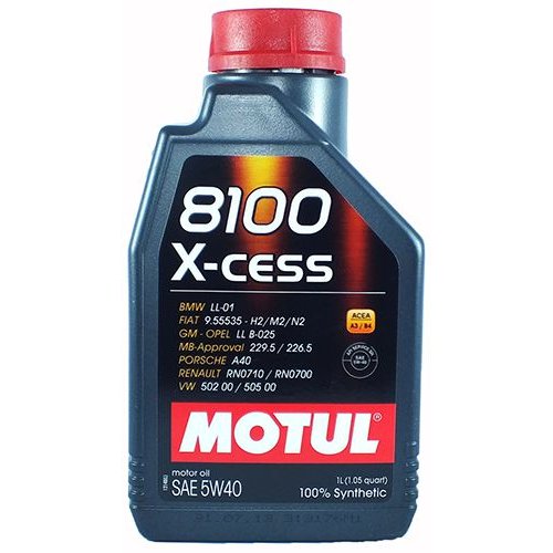 Моторное масло Motul 8100 X-cess 5W-40 1 л