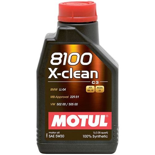 Моторное масло Motul 8100 X-clean 5W-30 1 л