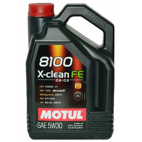 Моторное масло Motul 8100 X-clean FE 5W-30 5 л