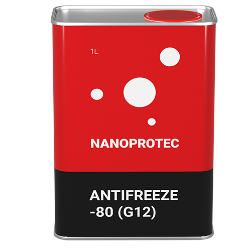 Антифриз Nanoprotec Antifreeze -80 (G12) 1 л