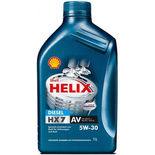 Моторное масло Shell Helix Diesel HX7 AV 5W-30 1 л