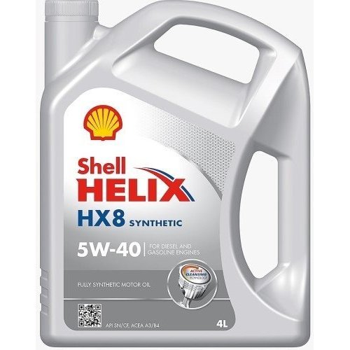Моторное масло Shell Helix HX8 5W-40 4 л