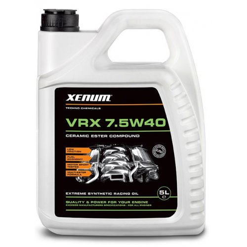 Моторное масло Xenum VRX 7.5W-40 5 л