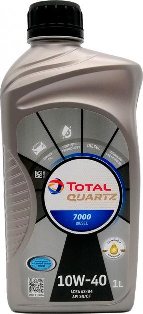 Моторное масло Total Quartz 7000 Diesel 10W-40 1 л