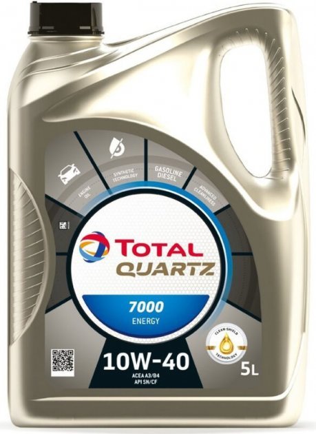 Моторное масло Total Quartz 7000 Energy 10W-40 5 л