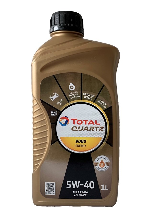 Моторное масло Total Quartz Energy 9000 5W-40 1 л