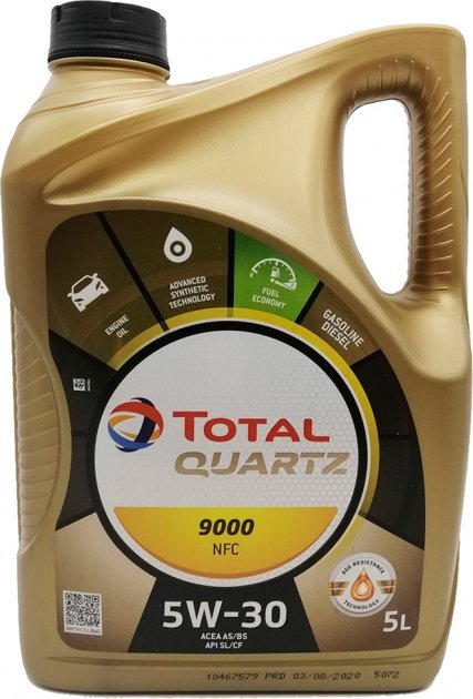 Моторное масло Total Quartz Future NFC 5W-30 4 л