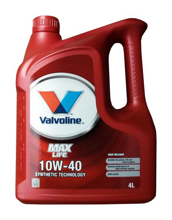 Моторное масло Valvoline Maxlife 10W-40 4 л